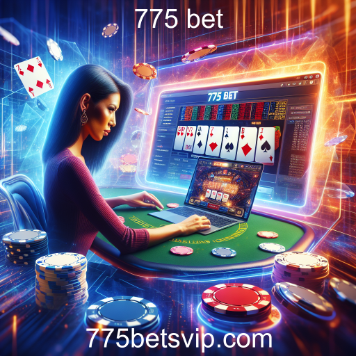Experimente a Emoção do Poker Online no 775 bet