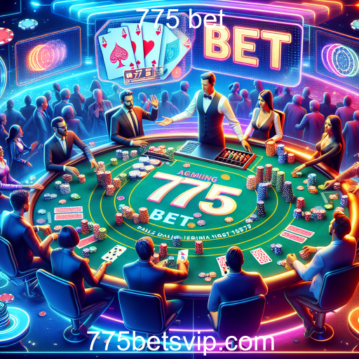 Descubra as Mesas de Jogos no 775 Bet